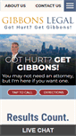 Mobile Screenshot of gibbonslegal.com